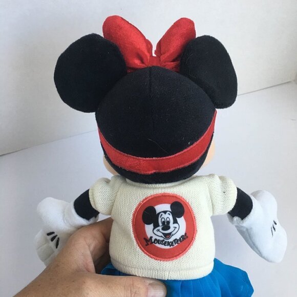 Disney Parks Minnie Mouse Mickey Mouse Mouseketeers Stuffed Animal Plush Toy - Picture 8 of 11